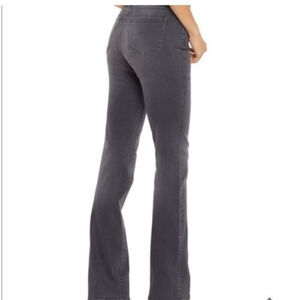 Women's NYDJ Charcoal wash Marilyn Straight Leg Jeans Size 14 Stretch Slimming